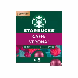 Starbucks Verona cápsulas Nespresso Vertuo 8 cápsulas