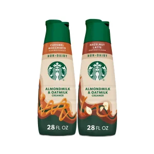Crema líquida para café con leche de avena Starbucks 946ml (variedad)