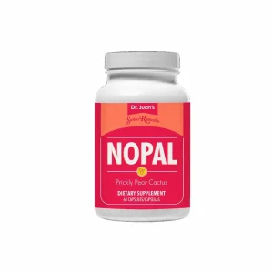 Santo Remedio Suplemento de cactus de pera espinosa, 700 mg, 60 unidades