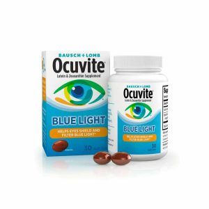 Ocuvite Blue Light 25 mg Suplemento de luteína y zeaxantina, 30 cápsulas