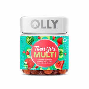 OLLY Teen Girl, vitamina A, C, D, E, B12, biotina, 70 unidades
