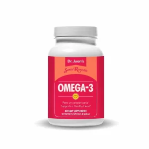 Santo Remedio Omega 3 Suplemento dietético 1000 mg, 30 unidades