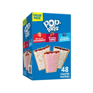 Barras Pop Tarts variedad de sabores 48 piezas