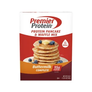 Premier Protein harina para pancakes con proteína, sabor mantequilla 567gr