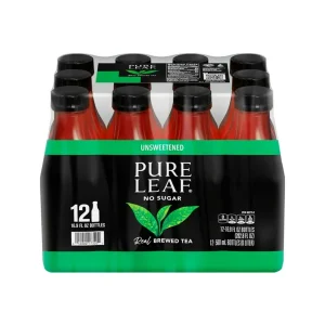 Té helado negro Lipton Pure Leaf 12 botellas 500ml (variedad)