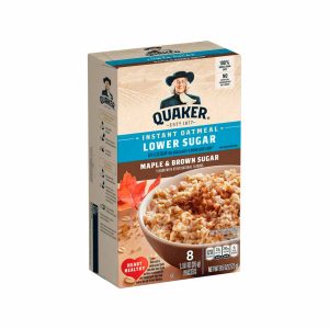 Quaker avena instantánea reducida en azúcar Maple 8 unidades