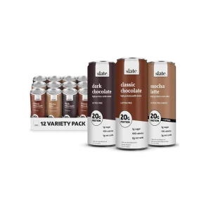 Café Helado con Proteína Slate 12 pack sabores chocolate
