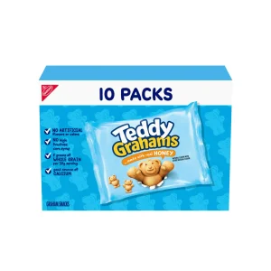 Teddy Grahams Honey Graham Snacks, 10 unidades
