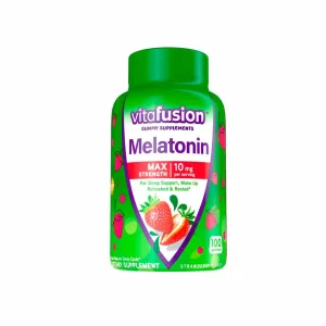 Vitafusion Gomitas melatonina 10mg sabor fresa 100 unidades