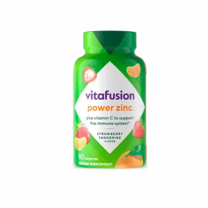 Vitafusion GomitasPower zinc, apoyo inmunológico 90 unidades
