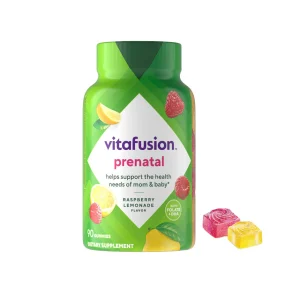 Vitafusion Prenatal Vitaminas para mujeres, 90 unidades