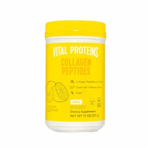 Vital Proteins Suplemento de péptidos de colágeno en polvo, limón, 313gr