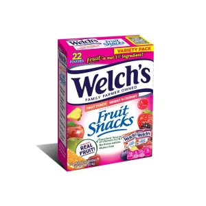 Welch's Fruit Punch and Berries paquete variado, 22 unidades