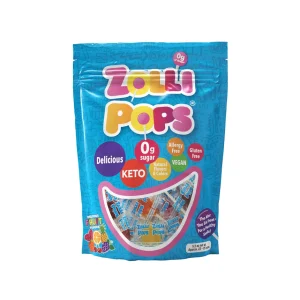Zollipops The Clean Teeth Pops, Paletas de caramelo sin azúcar 23 unidades